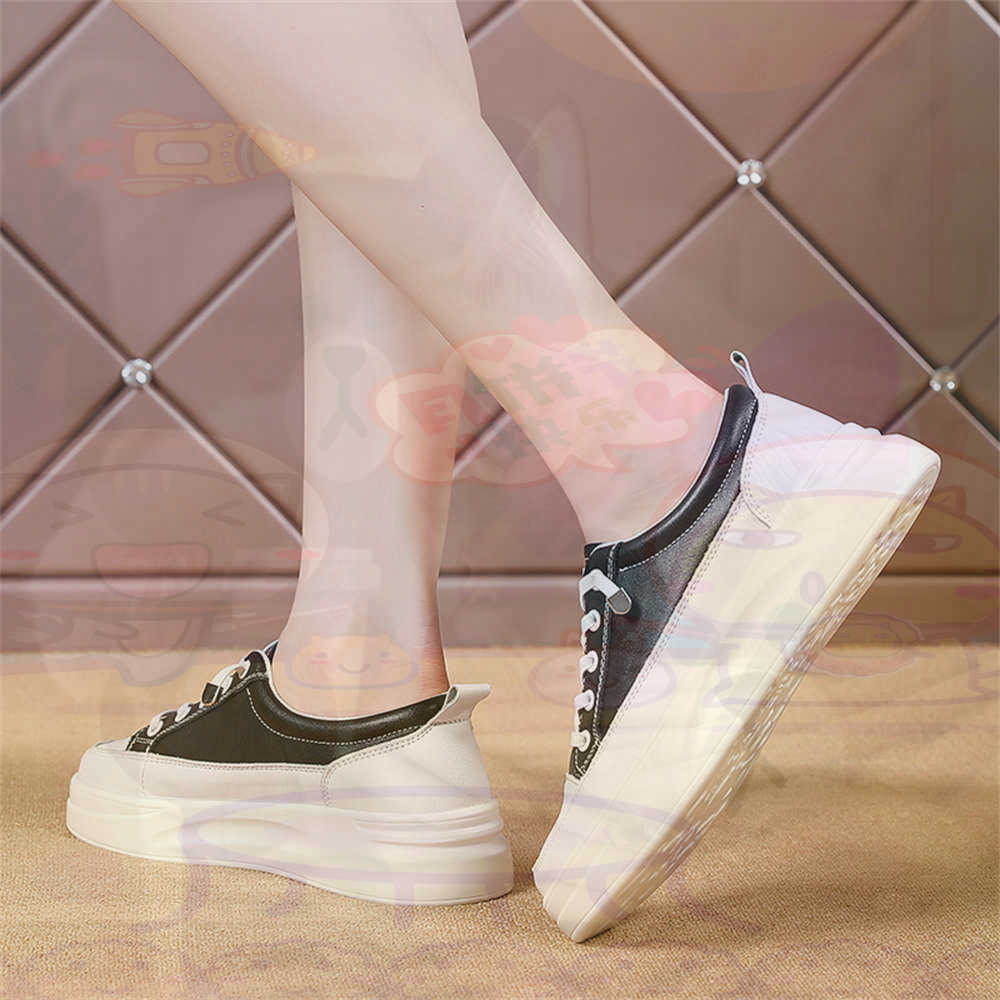 Luxury Lifestyle Products - Mocasines gruesos con cordones para mujer,